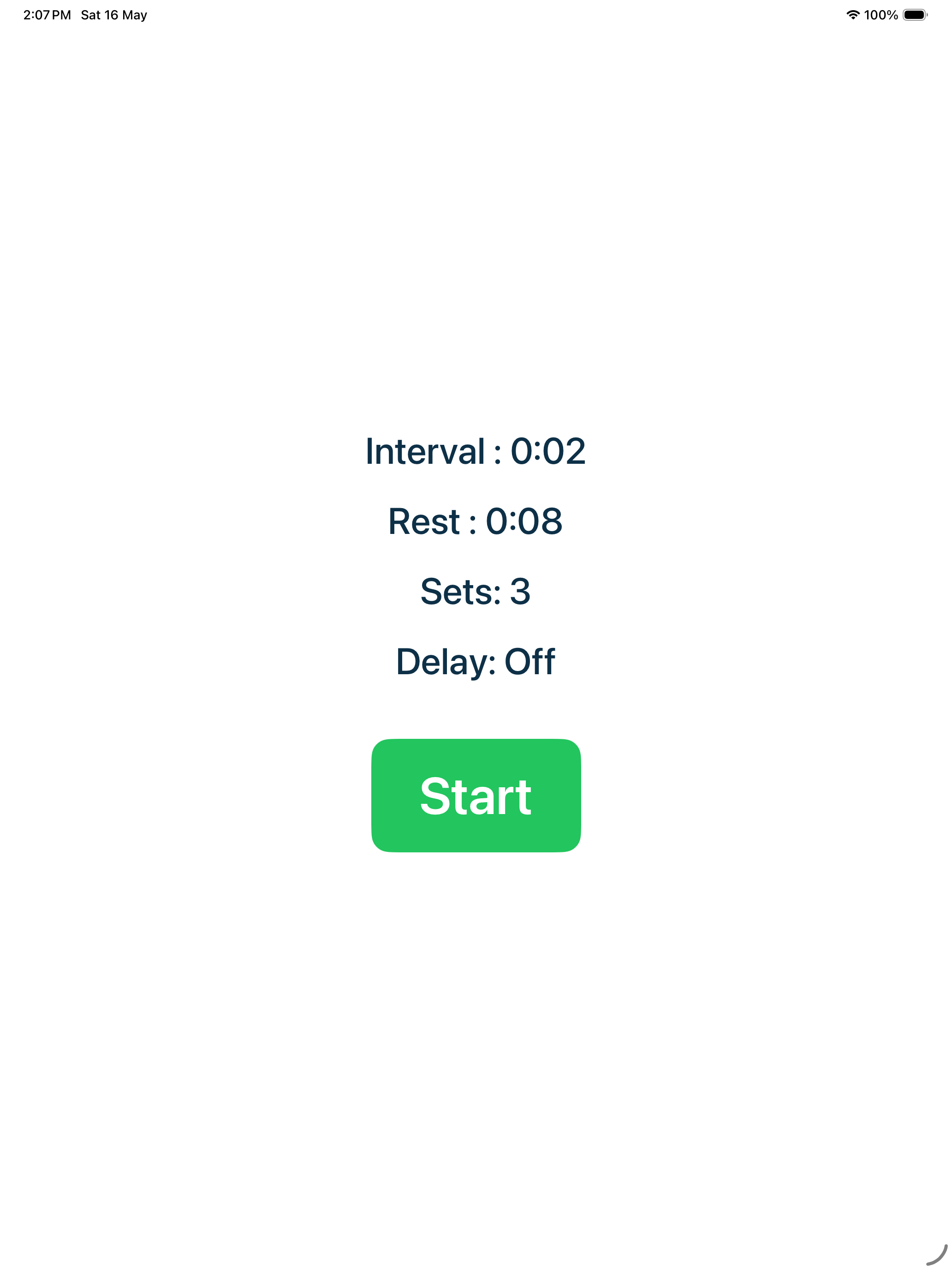 Beep It - interval timer