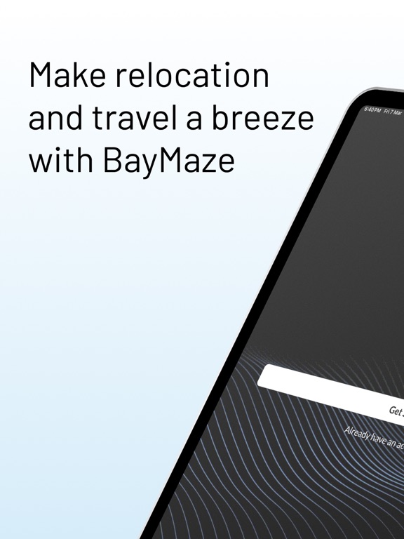 BayMaze iPad screenshot 1 - Travel app