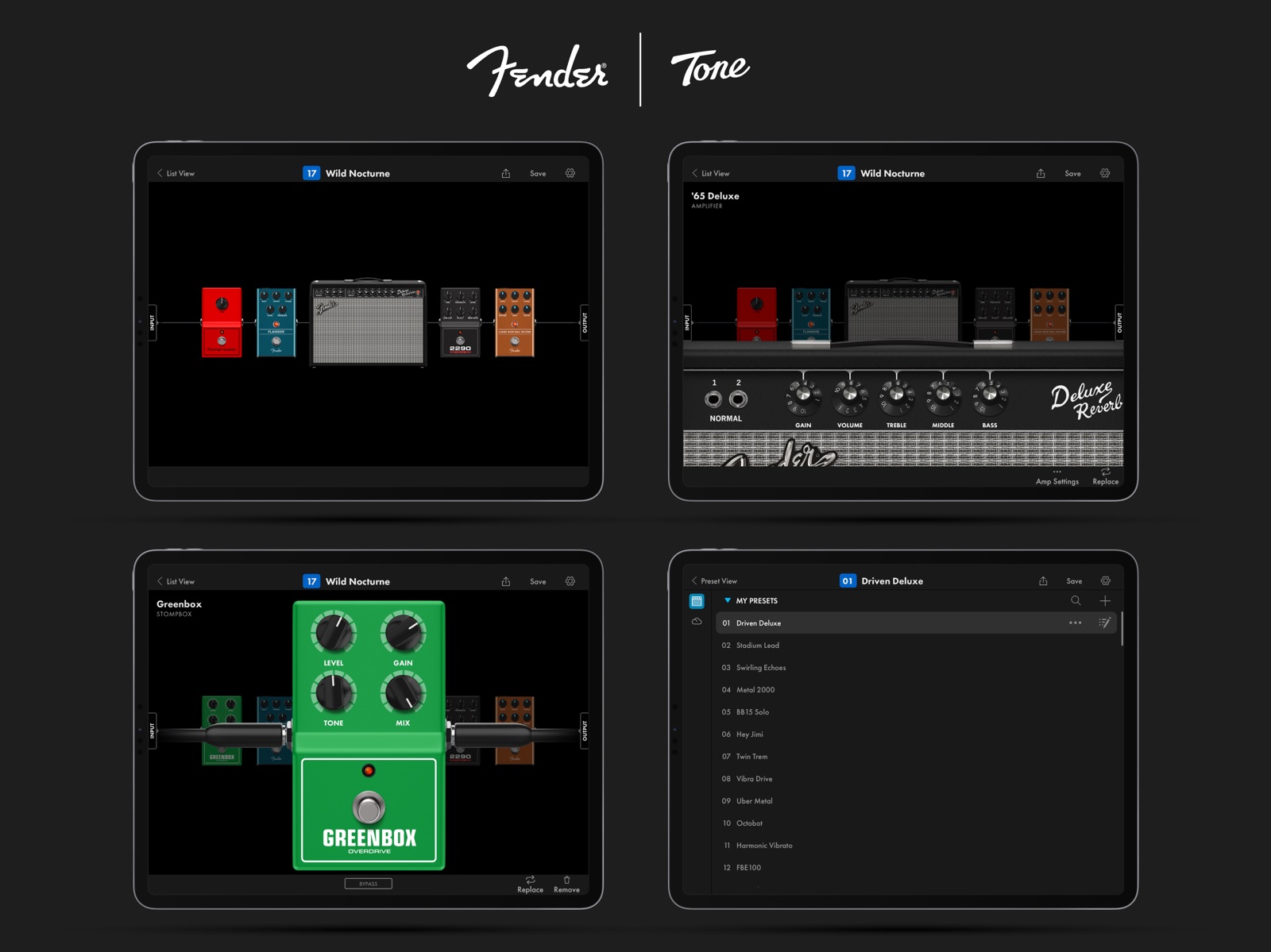 Fender Tone ipad screenshot 2
