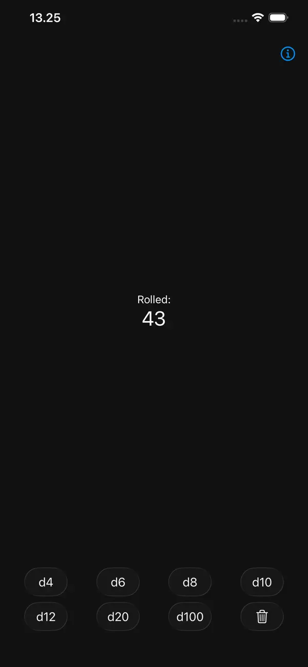 Screenshot #3 pour Nifty Dice Roller