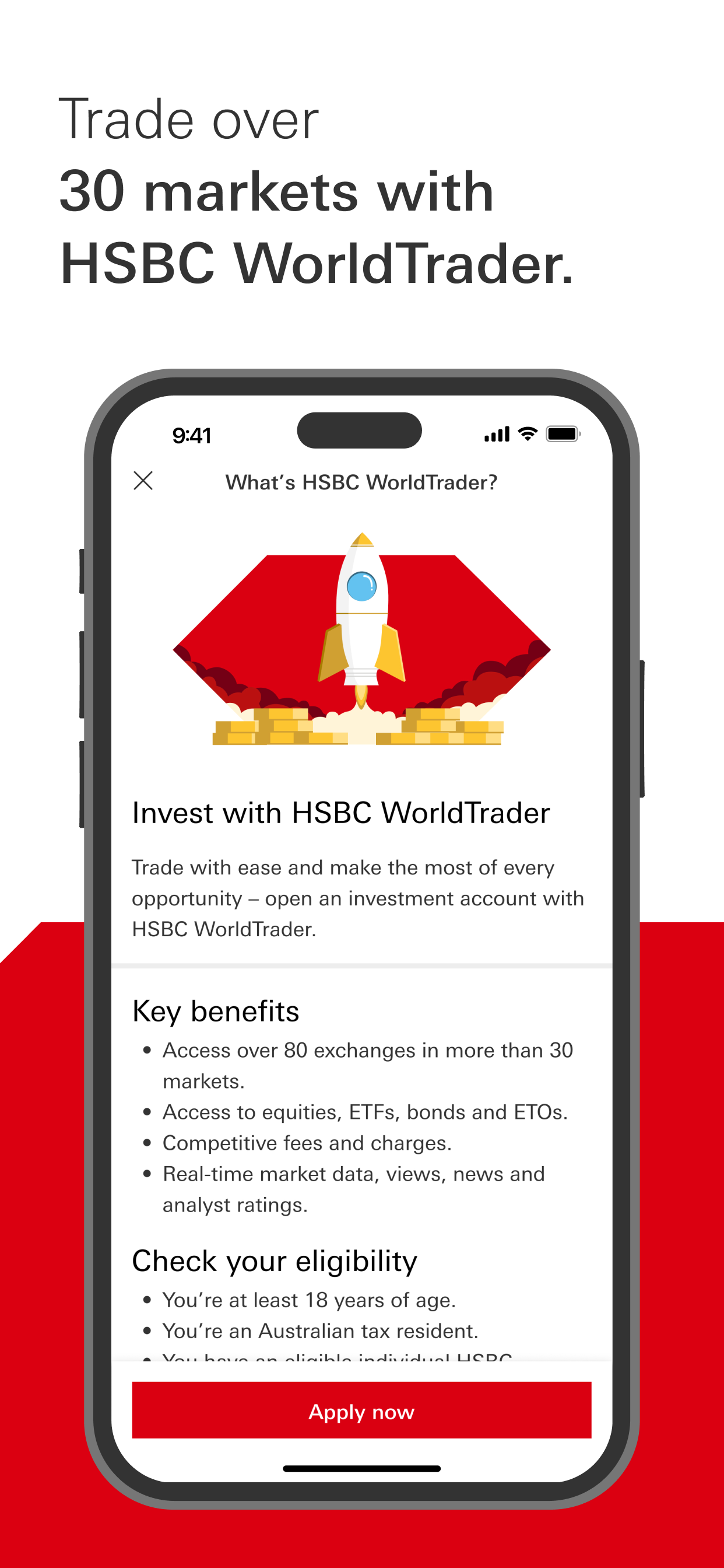 HSBC Australia screenshot 5