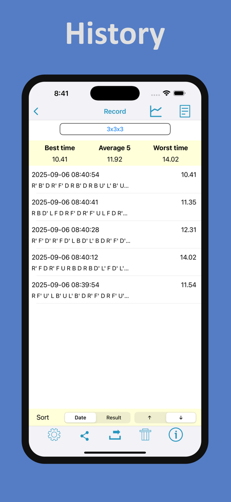 My Cube Timer screenshot 6
