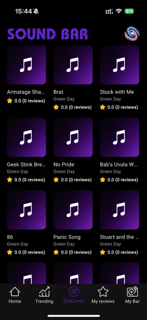 Sound Bar | Rate your Music screenshot 2