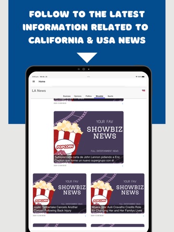 KTNQ 1020 iPad screenshot