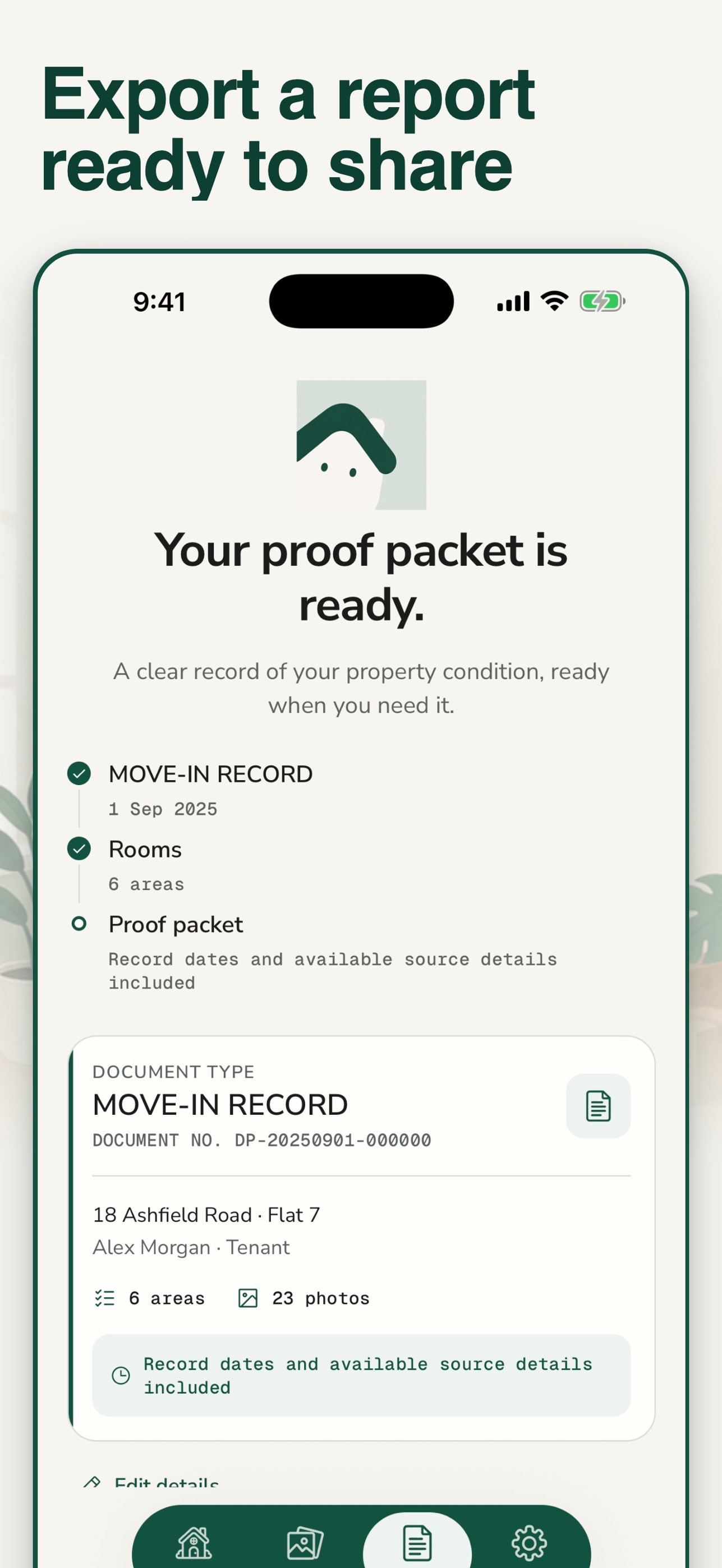 Screenshot 6 of DepositKeeper: Deposit Proof