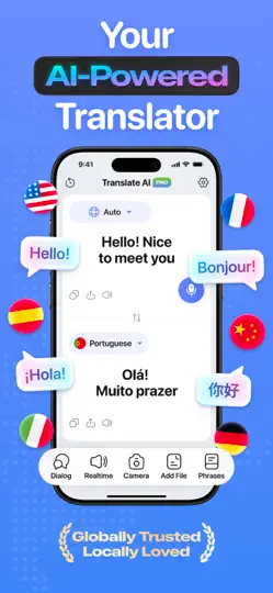 Screenshot von AI Translator: Translate Spark auf dem iPhone 1