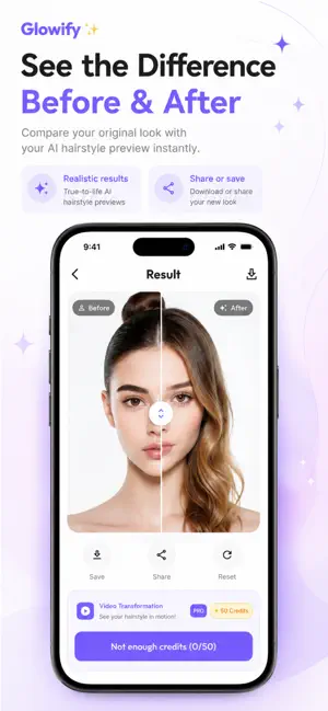 Glowify Ai: Hair Creator screenshot 3
