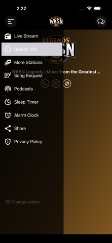 WKSN Legends iPhone screenshot
