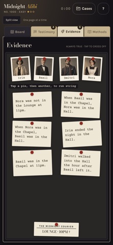 Midnight Alibi: Murder screenshot 1