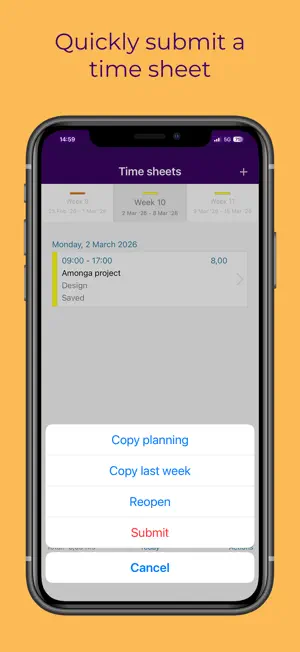 Timewax Planning & Time sheet screenshot 4