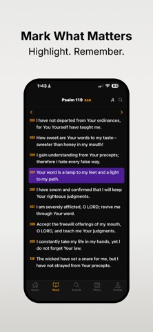 Lantern Bible: Read & Study Screenshot 4 of 5