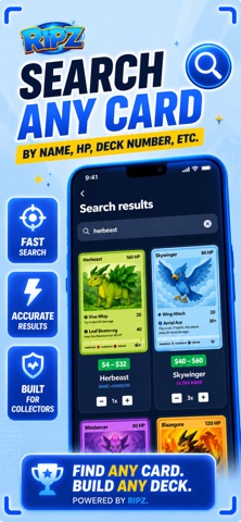 Ripz TCG - Card Value Scanner screenshot