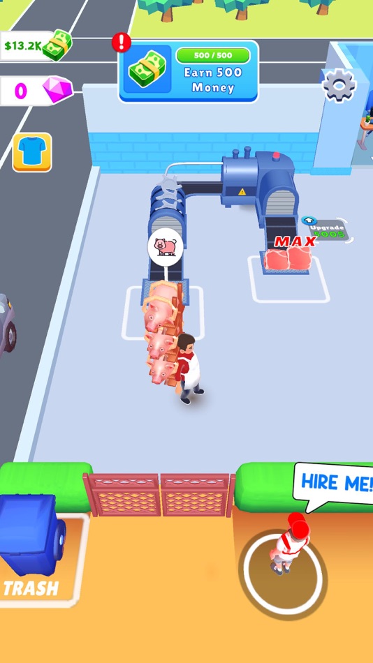 #4. Meat Master's: Piggy Paradise (iOS) 由: DLITE GAMES OYUN YAZILIM VE PAZARLAMA LIMITED SIRKETI