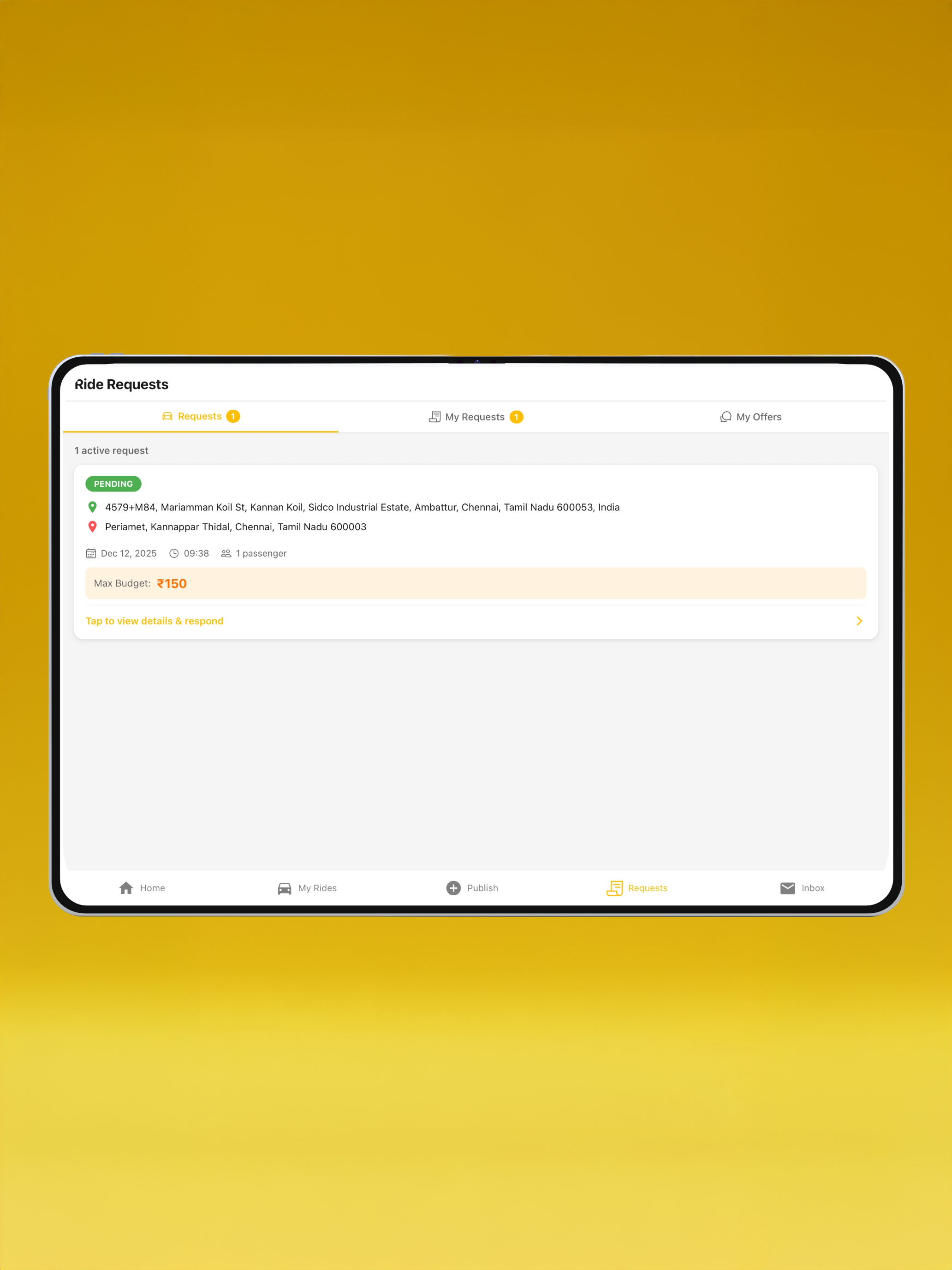 Viago : Budget Rides, Anytime screenshot 13