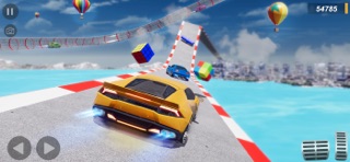 Mega ramps flip Car Game 3D iPhone screenshot