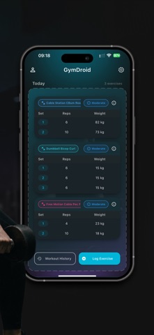 健身力量记录·训练计划 - GymDroid screenshot