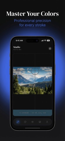 PalettePro – Oil Paint Mixing iPhone screenshot