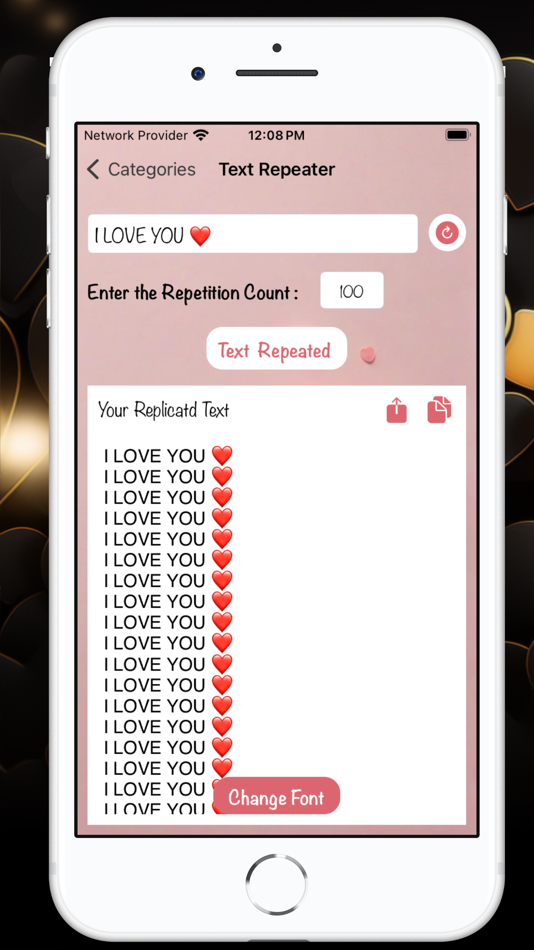 #1. Text Repeater - Fun Chat Maker (iOS) Ved: Elsa George