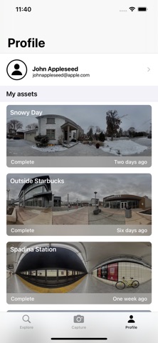 Teleport: 360° Camera screenshot