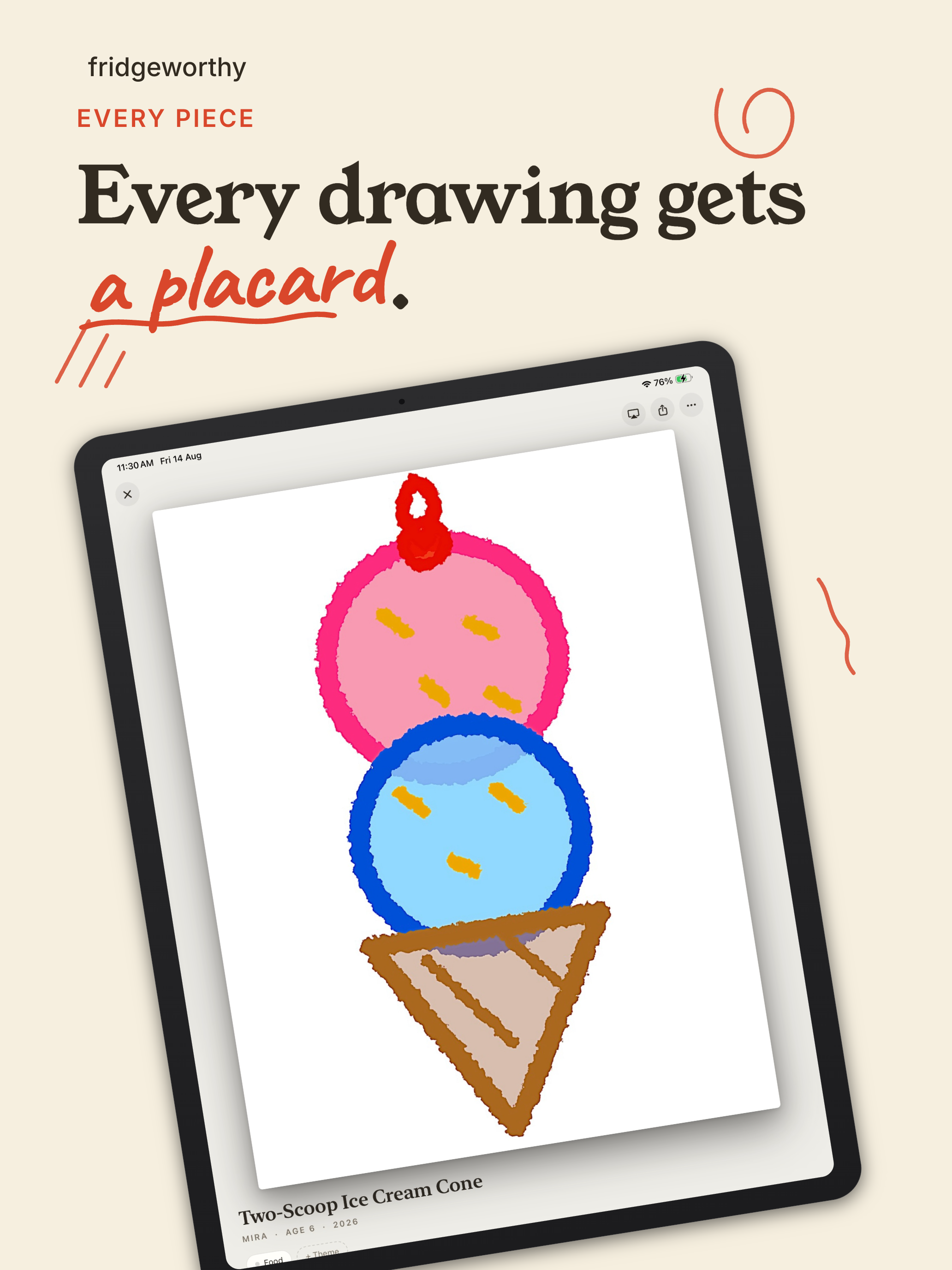 FridgeWorthy: Kids Art Gallery screenshot 10
