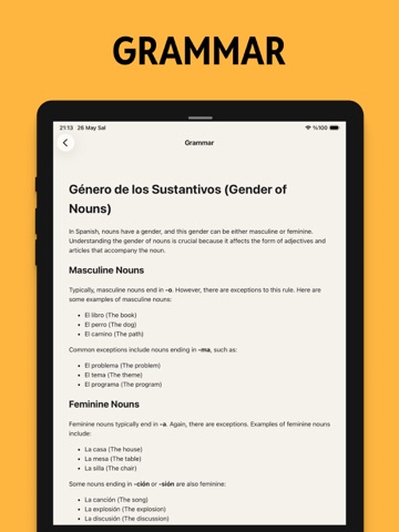 Spanish Reading & Audio Books iPad screenshot