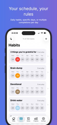 Compass - Live Your Values Screenshot 3 of 6