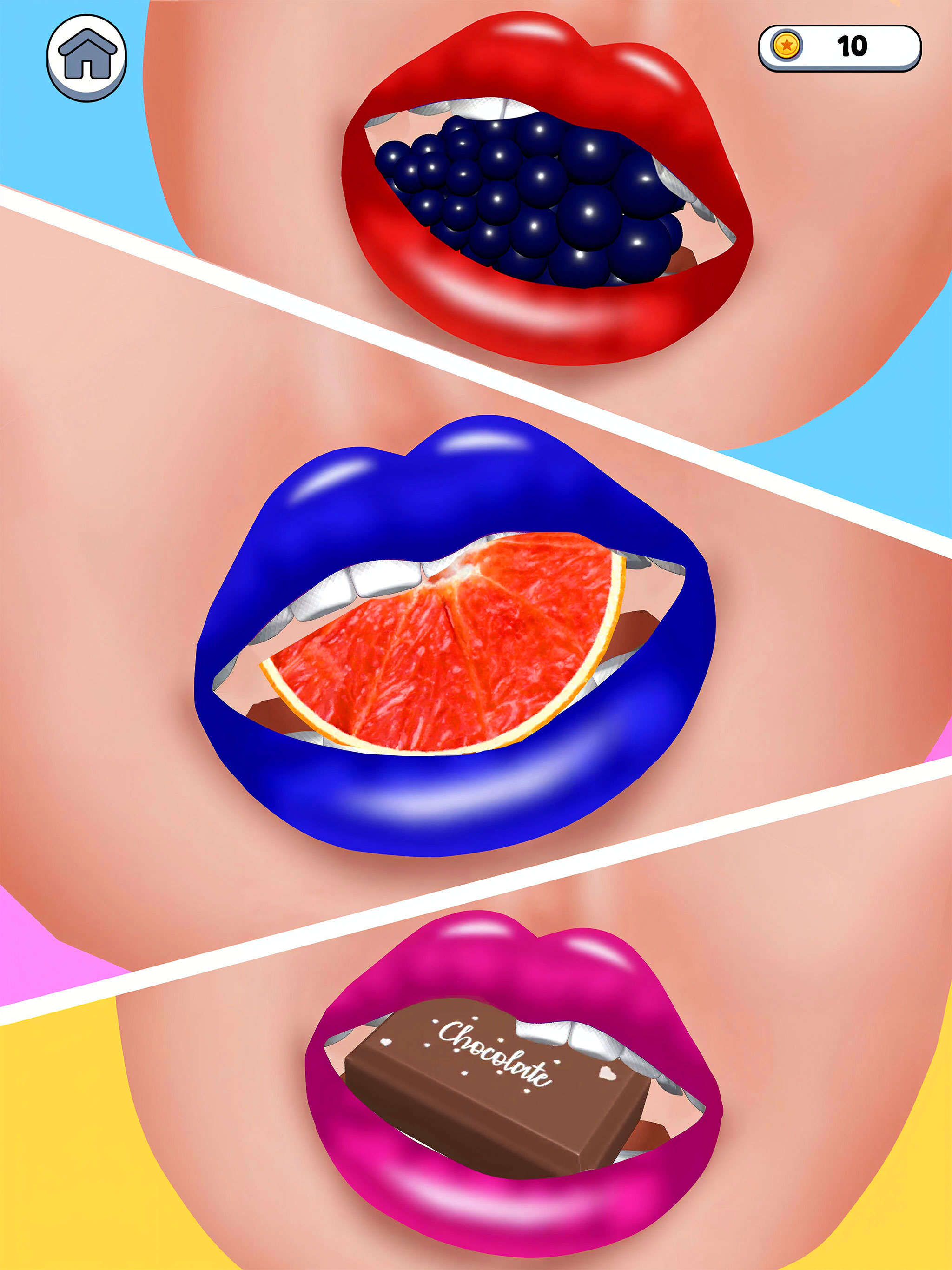 Satisfying Lips! ASMR Mukbang