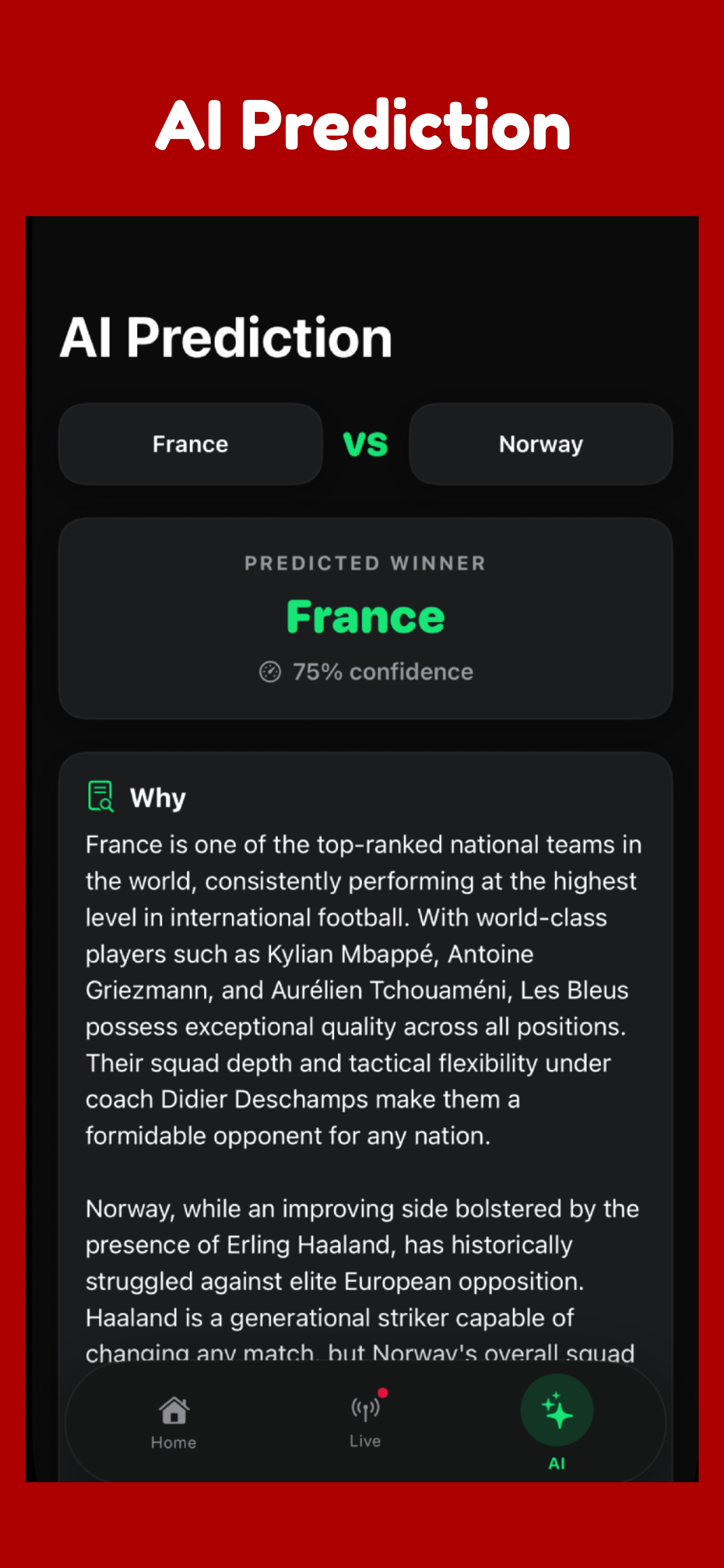 Match Foot Score screenshot 4