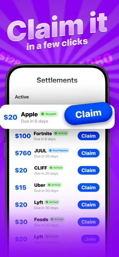 Claimed: Class Action screenshot 3
