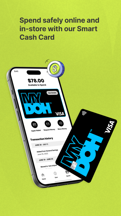 Mydoh - Youth Money App & Card screenshot 2