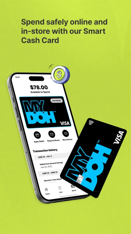 Mydoh - Youth Money App & Card screenshot 2 of 6