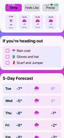 ADHD Weather Assistant screenshot