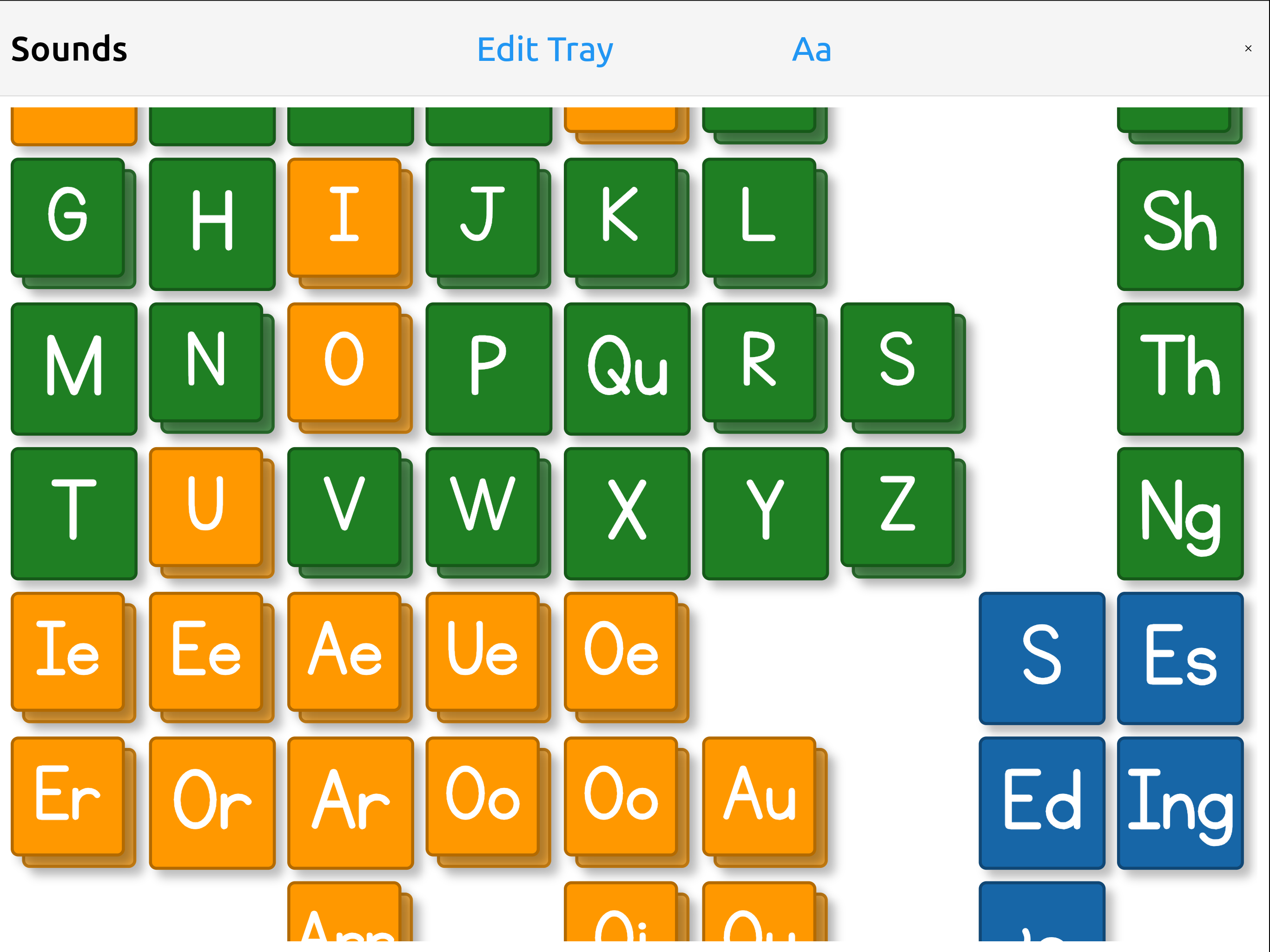 RiL Letter Tiles