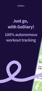 GoDiary: Fitness Tracker screenshot #1 for iPhone