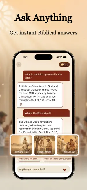 Bible Chat: Daily Verse Widget screenshot 2