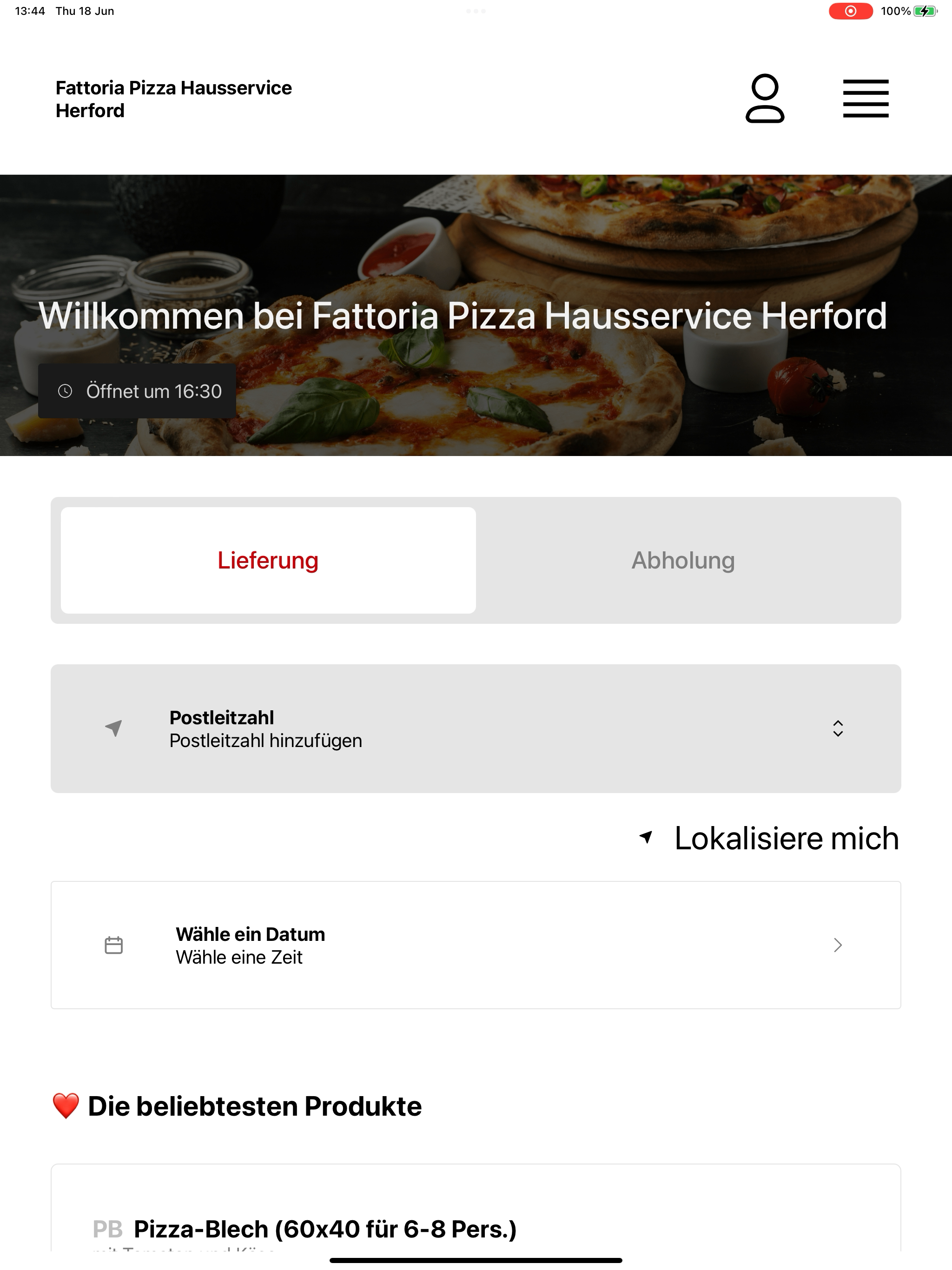 Fattoria Pizza Hausservice screenshot 14