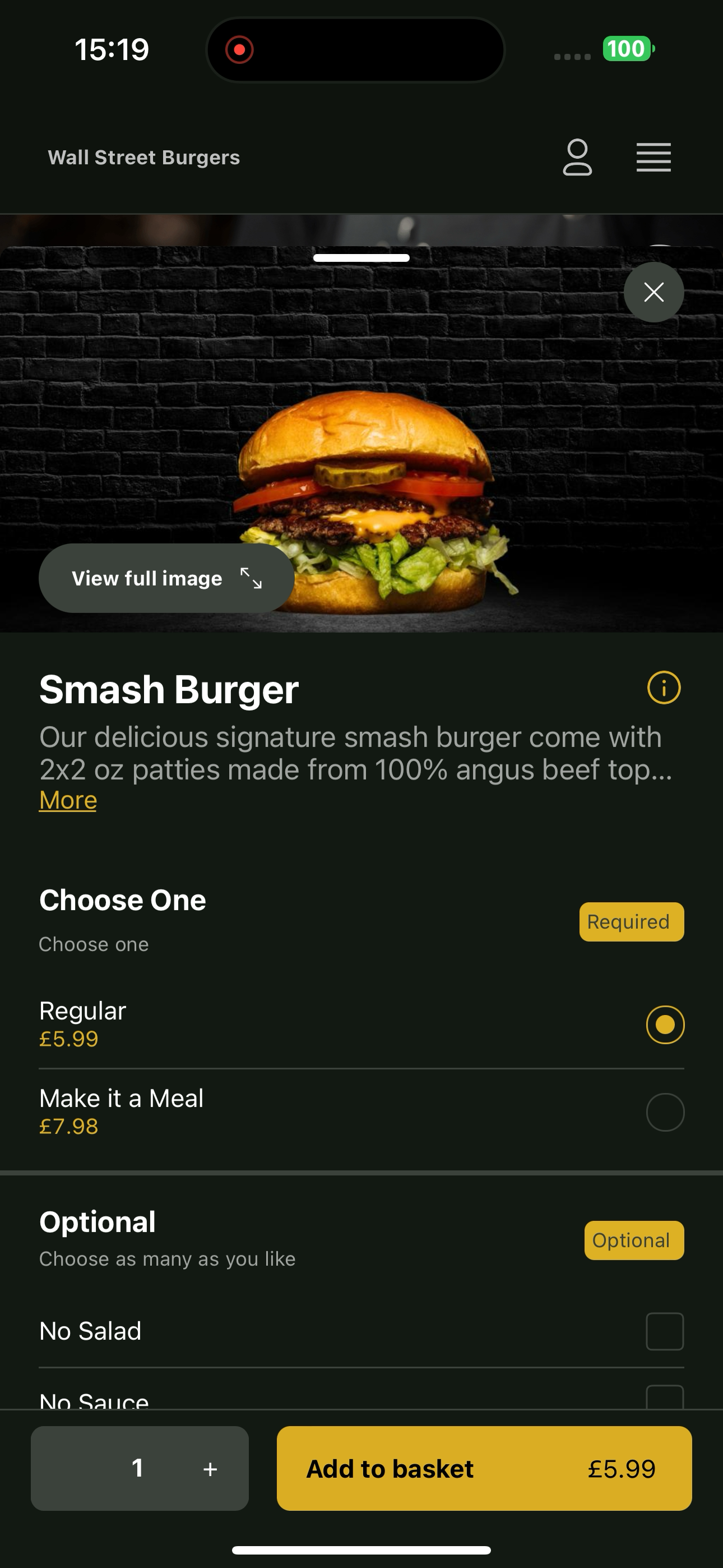 Wall Street Burgers screenshot 7