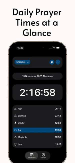 Prayer Times & Notifications screenshot 1