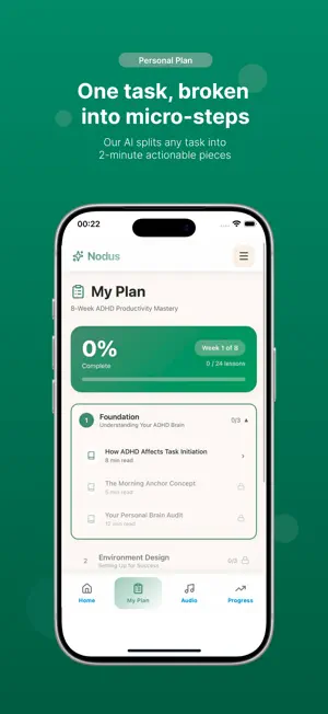 Nodus: ADHD Task Manager & AI screenshot 2