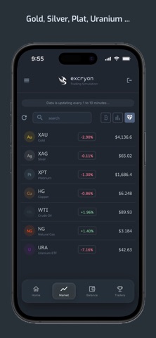 Excryon : Be a Crypto Trader screenshot