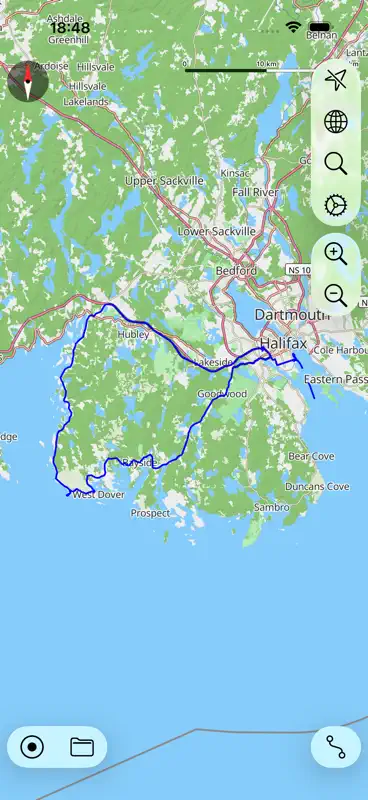 myTracks - The GPS-Logger screenshot 3 of 8