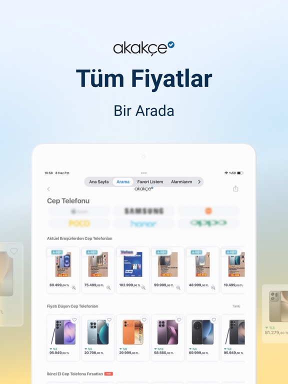 Akakçe - En Ucuz Fiyatı Bul iPad screenshot