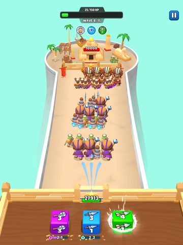 Dice Warriors iPad screenshot