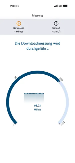 Nachweisverfahren Mobilfunk iPhone screenshot 5