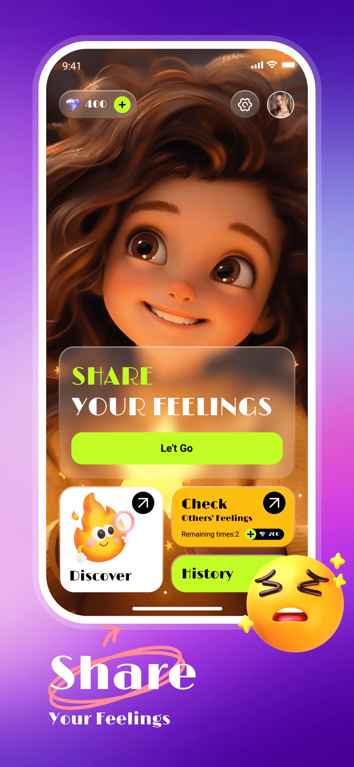 Joll: Share Feelings, Chat screenshot 4