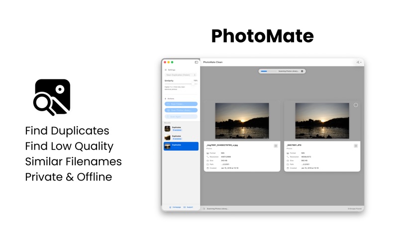 PhotoMate Clean screenshot