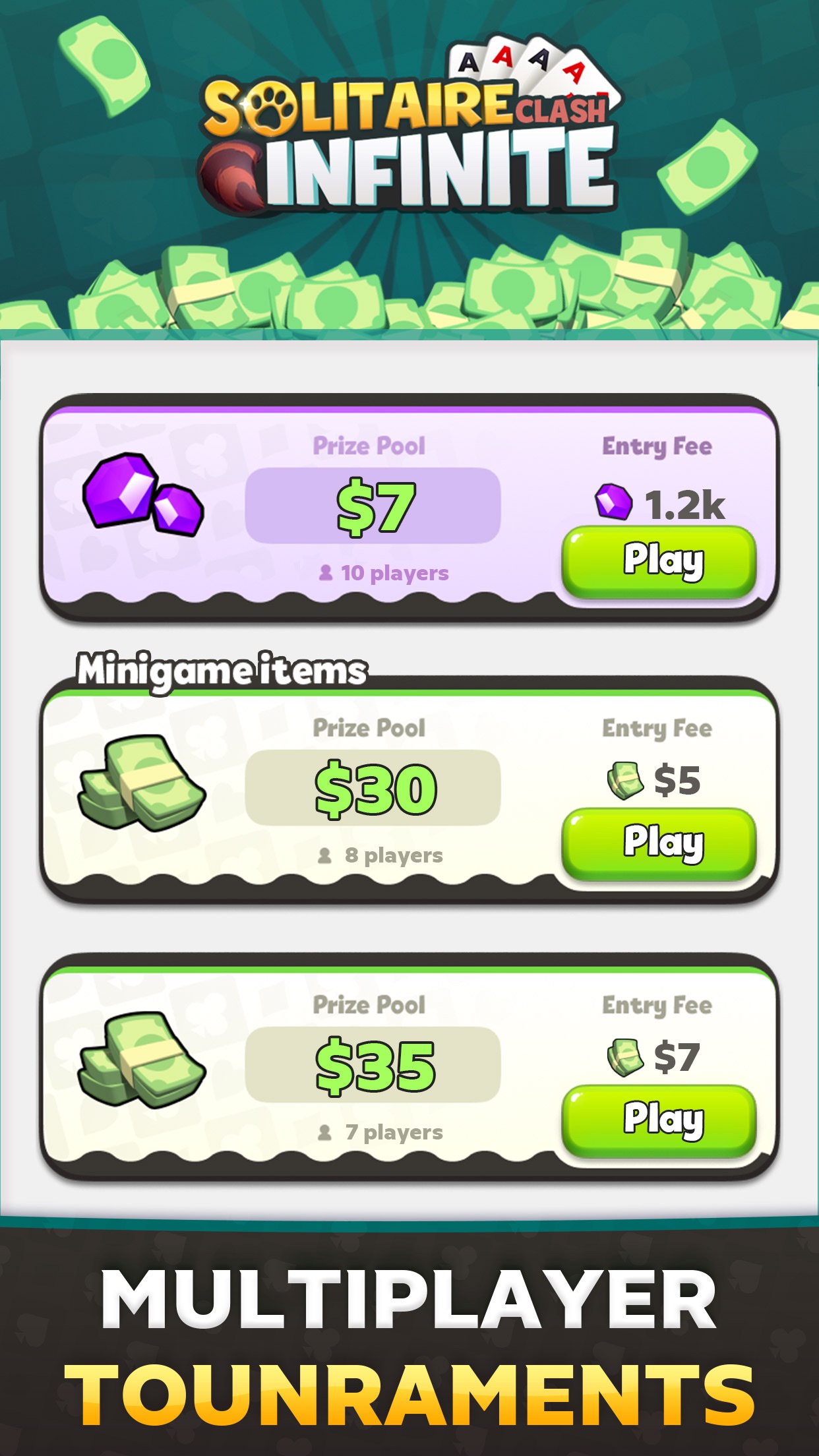 Solitaire Infinite: Win Cash screenshot 6