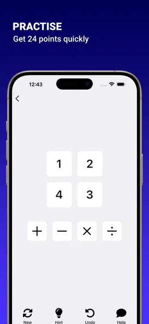 Math 24 - Mental Math screenshot 2