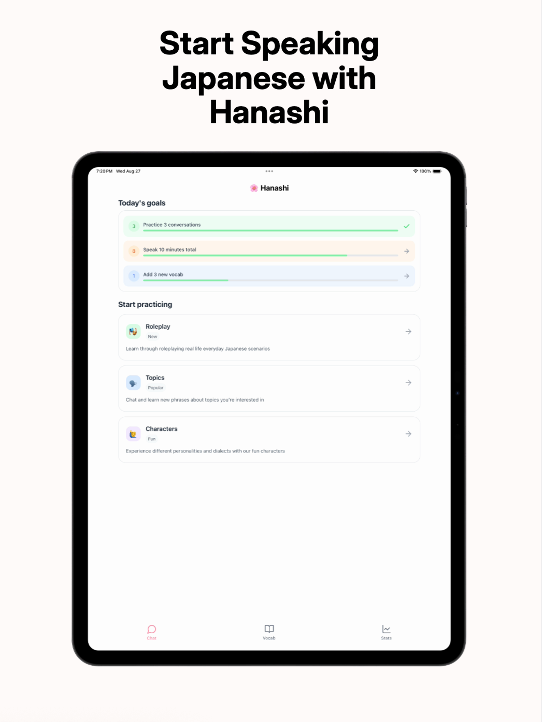 Hanashi - Learn by Speaking screenshot 8