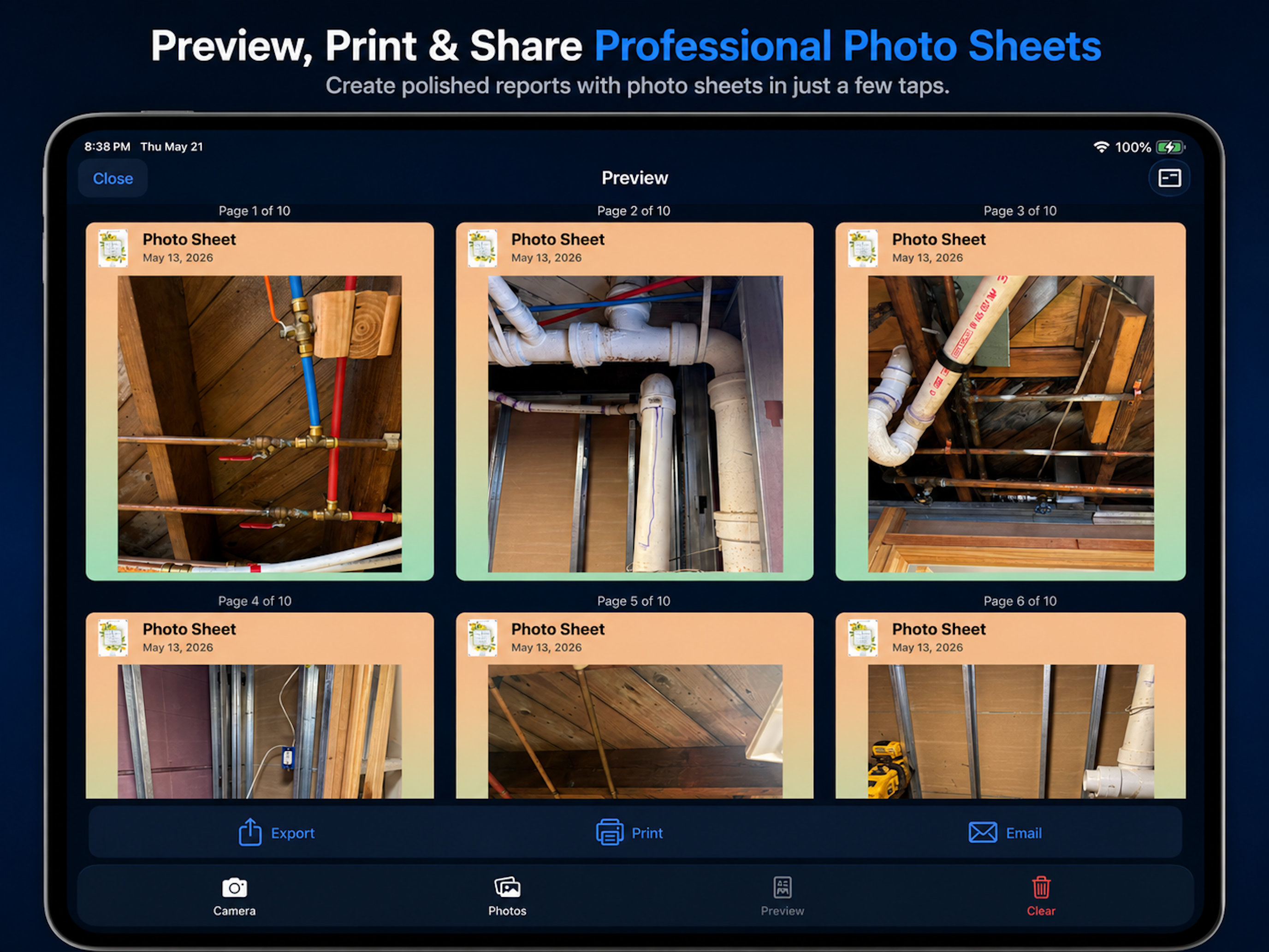 Photo Sheet Pro screenshot 8